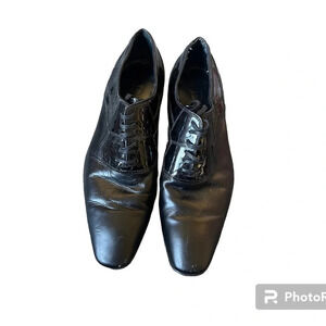 Christian Dior Black Dress Shoes, size 8